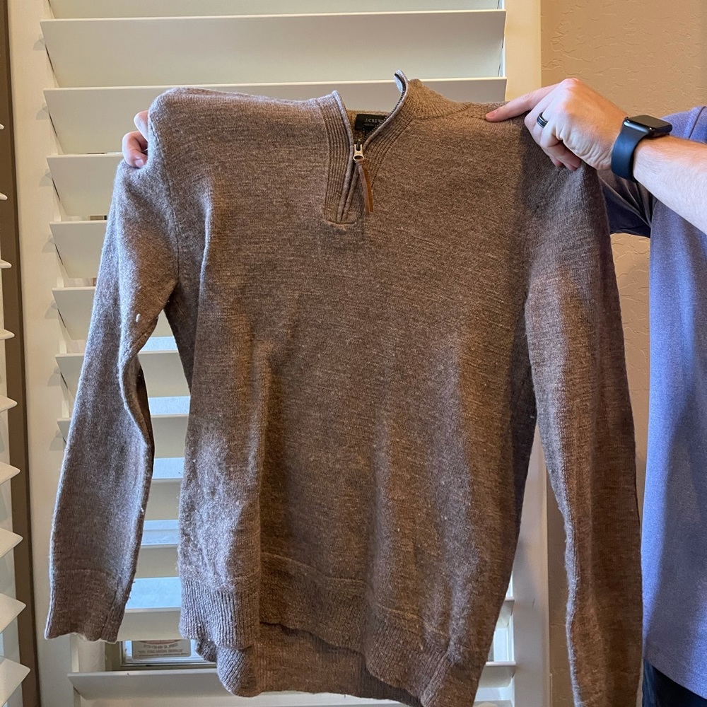 J Crew Men’s Sweater with elbow pads